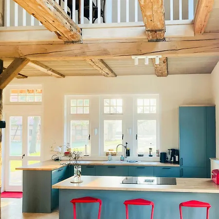 Idyllic Vacation In The Elbe Floodplains Tatil Evi