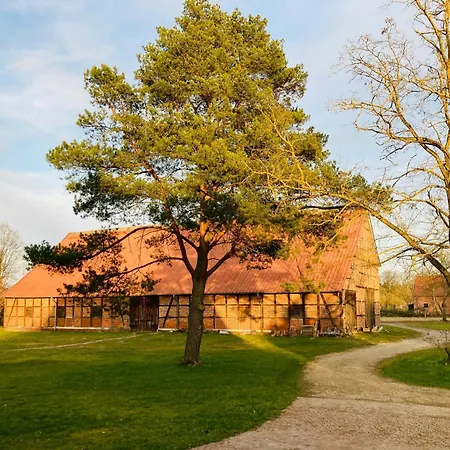 Idyllic Vacation In The Elbe Floodplains Tatil Evi Schnackenburg